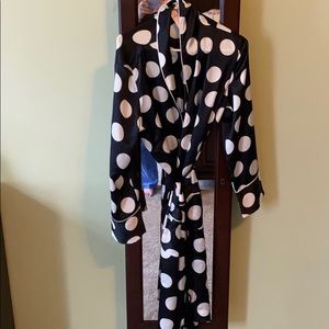 Satin Victoria Secret Polka Dot Robe